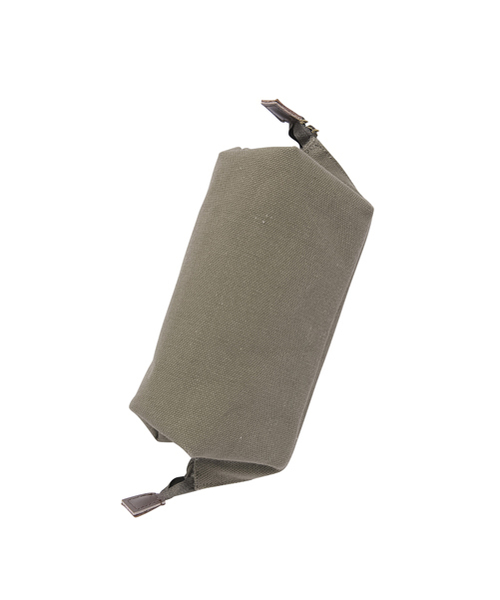 X-girl（エックスガール）の「CANVAS POUCH（ポーチ・レディース・ホワイト/オリーブ・ONE SIZE）」の5枚目の写真