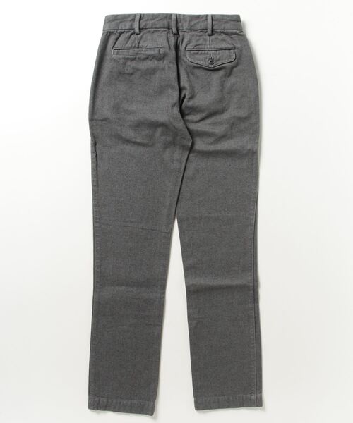 TRANS CONTINENTS（トランスコンチネンツ）の「（SAVE KHAKI）SK00933－LHO HERRINGBONE TROUSER（チノパンツ・メンズ・チャコールグレー・LL/S/M）」の2枚目の写真