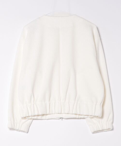 Munich（ミューニック）の「ストレッチパイルブルゾン（ブルゾン・レディース・ブラック/ホワイト/カーキ・FREE）」の9枚目の写真