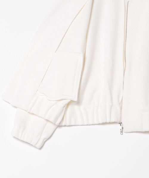 Munich（ミューニック）の「ストレッチパイルブルゾン（ブルゾン・レディース・ブラック/ホワイト/カーキ・FREE）」の10枚目の写真