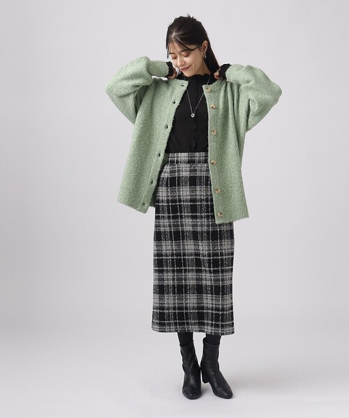 Cutie Blonde（キューティーブロンド）の「◆【洗える】ふくれシャーリングインナー（Tシャツ/カットソー・レディース・ライトブルー/ブラック/ホワイト系・02/03/04）」の18枚目の写真