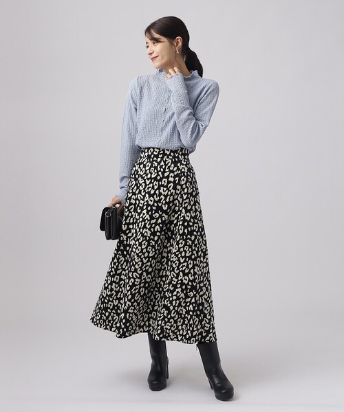 Cutie Blonde（キューティーブロンド）の「◆【洗える】ふくれシャーリングインナー（Tシャツ/カットソー・レディース・ライトブルー/ブラック/ホワイト系・02/03/04）」の13枚目の写真