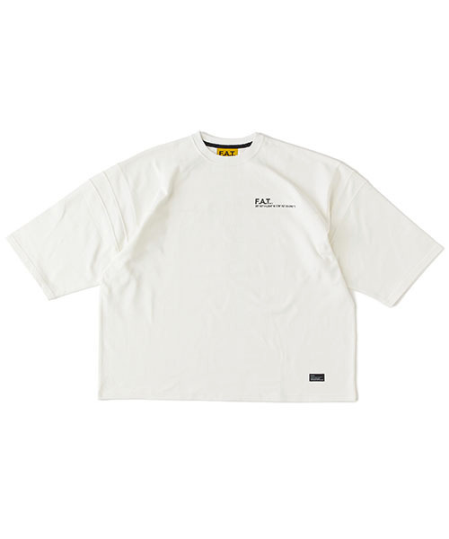 FAT（エフエイティー）の「GUNNER（Tシャツ/カットソー・メンズ・ベージュ/ブラック/ホワイト/ターコイズブルー・JUMBO(XXL)/FAT(XL)/SKINNY(L)/TITCH(M)）」の2枚目の写真