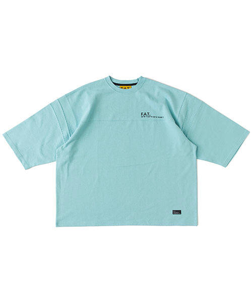 FAT（エフエイティー）の「GUNNER（Tシャツ/カットソー・メンズ・ベージュ/ブラック/ホワイト/ターコイズブルー・JUMBO(XXL)/FAT(XL)/SKINNY(L)/TITCH(M)）」の4枚目の写真