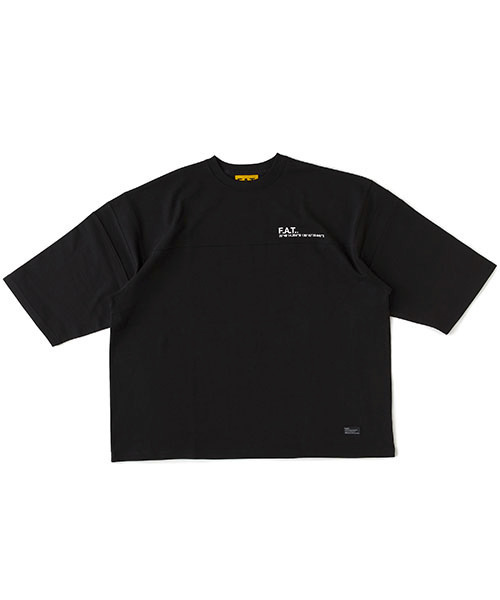 FAT（エフエイティー）の「GUNNER（Tシャツ/カットソー・メンズ・ベージュ/ブラック/ホワイト/ターコイズブルー・JUMBO(XXL)/FAT(XL)/SKINNY(L)/TITCH(M)）」の3枚目の写真