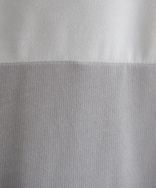ikka(イッカ)の「ミニ裏毛切り替えロンT(Tシャツ/カットソー・メンズ・ホワイト/ライトグレー/ブラック・XL/M/S/L)」の15枚目の写真