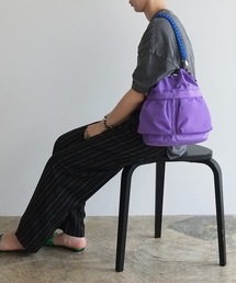 Magine（マージン）の「cheek: kinchaku code 2 way tote 巾着コード2WAYトート（トートバッグ）」