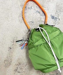 Magine（マージン）の「cheek: kinchaku code 2 way tote 巾着コード2WAYトート（トートバッグ）」