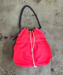 Magine（マージン）の「cheek: kinchaku code 2 way tote 巾着コード2WAYトート（トートバッグ）」