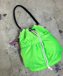 Magine（マージン）の「cheek: kinchaku code 2 way tote 巾着コード2WAYトート（トートバッグ）」