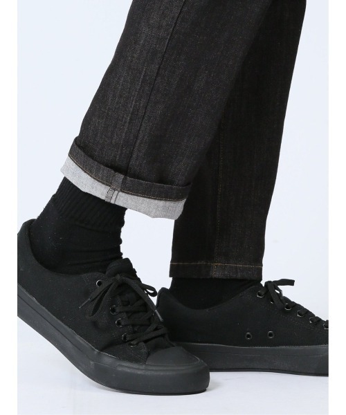 TAKA-Q（タカキュー）の「【ストレッチ】タカキュー クロスストレッチ スリムデニム（デニムパンツ・メンズ・ネイビー/ブラック・LARGE/X-LARGE/MEDIUM/S）」の12枚目の写真