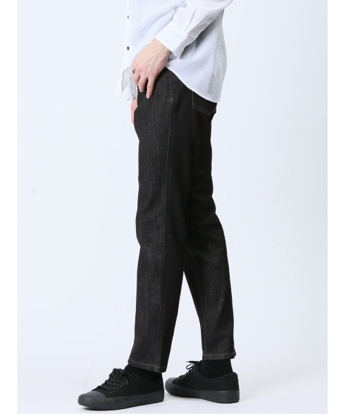 TAKA-Q（タカキュー）の「【ストレッチ】タカキュー クロスストレッチ スリムデニム（デニムパンツ・メンズ・ネイビー/ブラック・LARGE/X-LARGE/MEDIUM/S）」の4枚目の写真