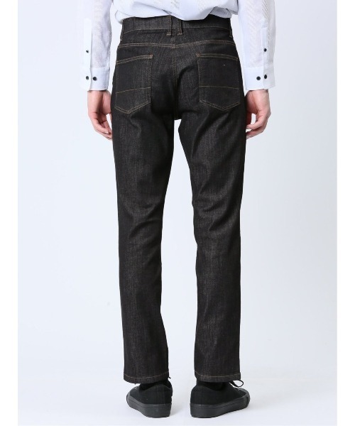 TAKA-Q（タカキュー）の「【ストレッチ】タカキュー クロスストレッチ スリムデニム（デニムパンツ・メンズ・ネイビー/ブラック・LARGE/X-LARGE/MEDIUM/S）」の9枚目の写真