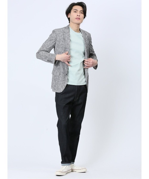 TAKA-Q（タカキュー）の「【ストレッチ】タカキュー クロスストレッチ スリムデニム（デニムパンツ・メンズ・ネイビー/ブラック・LARGE/X-LARGE/MEDIUM/S）」の16枚目の写真