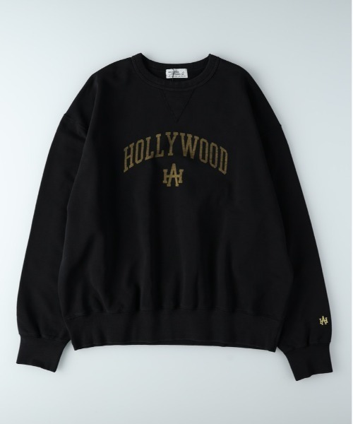 Right-on（ライトオン）の「【Hollywood athletic co】ヴィンテージクルースウェット（スウェット・メンズ・ネイビー/ブラック/ホワイト・M/L/XL）」の12枚目の写真