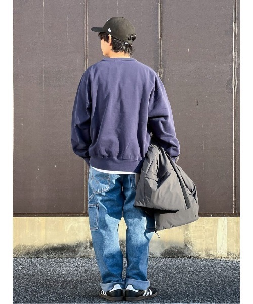 Right-on（ライトオン）の「【Hollywood athletic co】ヴィンテージクルースウェット（スウェット・メンズ・ネイビー/ブラック/ホワイト・M/L/XL）」の22枚目の写真