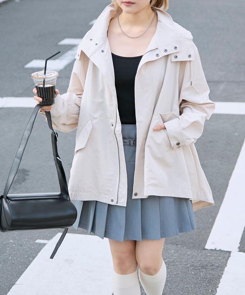 forksy.】ナイロンフレアマウンテンパーカー forksy.│MONO-MART