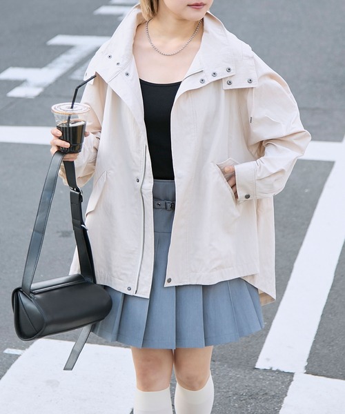 forksy.】ナイロンフレアマウンテンパーカー forksy.│MONO-MART