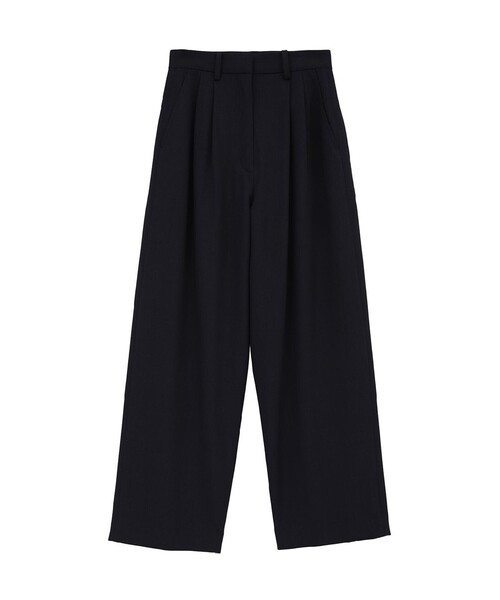 CLANE/クラネ BASIC TUCK PANTS/ベーシック タックパンツ