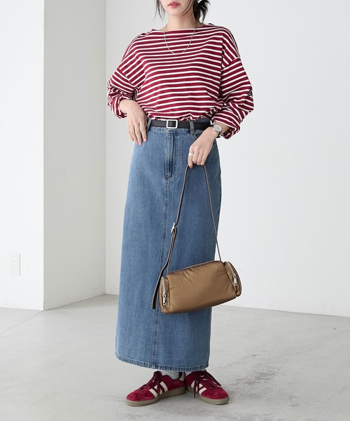 BONLECILL(ボンルシール)の「サイドポケットスクエアショルダーバッグ(ショルダーバッグ・レディース・シルバー/ブラック/ブラウン・FREE)」の15枚目の写真