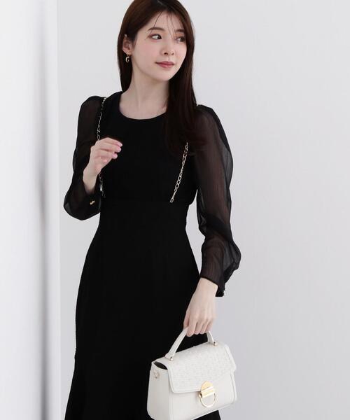 PROPORTION BODY DRESSING（プロポーションボディドレッシング）の「シアースリーブテレコ / 1214160300（Tシャツ/カットソー・レディース・ホワイト系その他/ピンク/ブラック・SMALL/MEDIUM）」の11枚目の写真