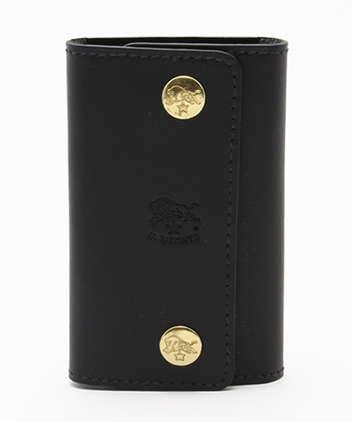 IL BISONTE(イルビゾンテ)の「IL BISONTE / ORIGINAL LEATHER / KEY CASE(キーケース/キーアクセサリー)」|ブラック