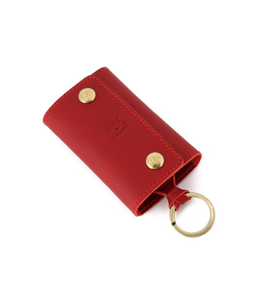 IL BISONTE(イルビゾンテ)の「IL BISONTE / ORIGINAL LEATHER / キーケース(キーケース/キーアクセサリー・レディース・ライトブラウン/ナチュラル/オレンジ/ダークブラウン/レッド/レンガ/グレー/ネイビー/ブラック/オリーブ/ホワイト/グリーン・FREE)」の19枚目の写真