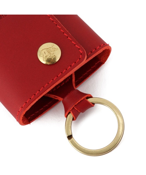 IL BISONTE(イルビゾンテ)の「IL BISONTE / ORIGINAL LEATHER / キーケース(キーケース/キーアクセサリー・レディース・ライトブラウン/ナチュラル/オレンジ/ダークブラウン/レッド/レンガ/グレー/ネイビー/ブラック/オリーブ/ホワイト/グリーン・FREE)」の18枚目の写真