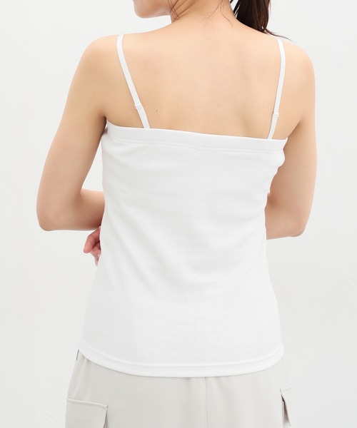 Honeys(ハニーズ)の「カップ付きベアトップ(チューブトップ・レディース・ブラック/オフホワイト/モカ・LL/L/M/S)」の17枚目の写真