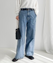 fredy emue | セミワイドデニムパンツ(デニムパンツ)