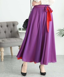 2wayシフォンスカート