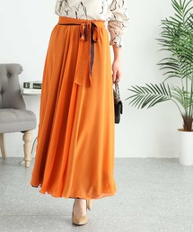 2wayシフォンスカート