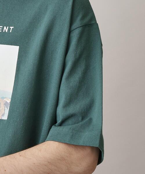 THE SHOP TK (ザ ショップ ティーケー )の「◆【サスティナブル素材】FRESH NATUREデザイン刺繍Tシャツ プリント(Tシャツ/カットソー・メンズ・グリーン系その他2/カーキ系3/ホワイト系6/ホワイト系3/チャコールグレー/オフホワイト・04/03/02/01)」の11枚目の写真