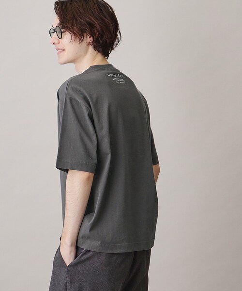 THE SHOP TK (ザ ショップ ティーケー )の「◆【サスティナブル素材】FRESH NATUREデザイン刺繍Tシャツ プリント(Tシャツ/カットソー・メンズ・グリーン系その他2/カーキ系3/ホワイト系6/ホワイト系3/チャコールグレー/オフホワイト・04/03/02/01)」の20枚目の写真