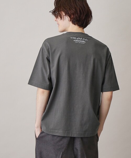 THE SHOP TK (ザ ショップ ティーケー )の「◆【サスティナブル素材】FRESH NATUREデザイン刺繍Tシャツ プリント(Tシャツ/カットソー・メンズ・グリーン系その他2/カーキ系3/ホワイト系6/ホワイト系3/チャコールグレー/オフホワイト・04/03/02/01)」の21枚目の写真