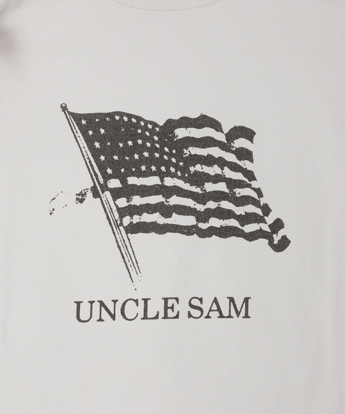 JOURNAL STANDARD relume(ジャーナルスタンダード レリューム)の「【NATION BRANKS / ネーションブランクス】プリントロングスリーブTシャツ(Tシャツ/カットソー・メンズ・アイボリー/コバルトブルー/ベージュ系その他/チャコールグレー・LARGE/MEDIUM)」の6枚目の写真