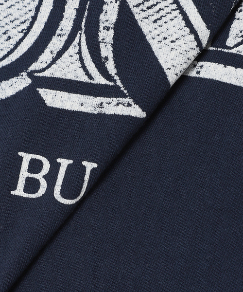 JOURNAL STANDARD relume(ジャーナルスタンダード レリューム)の「【NATION BRANKS / ネーションブランクス】プリントロングスリーブTシャツ(Tシャツ/カットソー・メンズ・アイボリー/コバルトブルー/ベージュ系その他/チャコールグレー・LARGE/MEDIUM)」の9枚目の写真