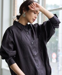 【RONEL】European Flax（ヨーロピアンフレックス） ベーシックシャツ