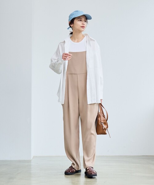 coen(コーエン)の「【RONEL】European Flax(ヨーロピアンフレックス) ベーシックシャツ(シャツ/ブラウス・レディース・イエロー/ブラック/ナチュラル/オフホワイト・M/S)」の7枚目の写真