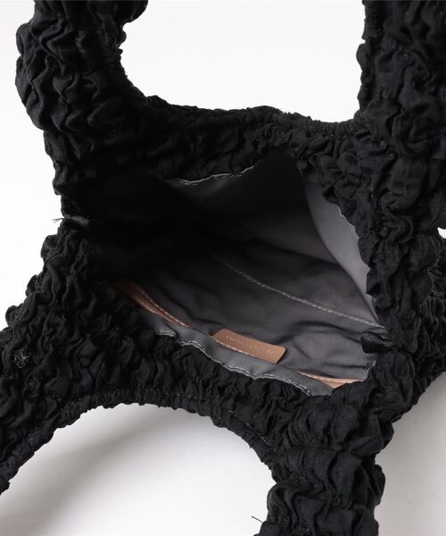 CONTROL FREAK（コントロールフリーク）の「【CONTROL FREAK】クランプルハンドバッグ 234-120510（ハンドバッグ・レディース・ブラック/グリーン/ホワイト・FREE）」の7枚目の写真