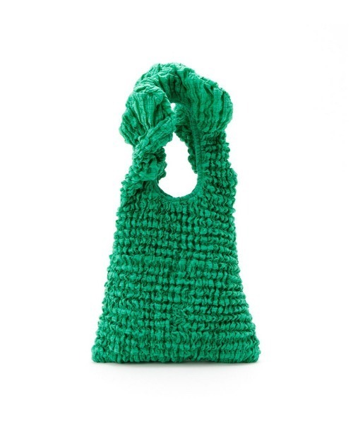 CONTROL FREAK（コントロールフリーク）の「【CONTROL FREAK】クランプルハンドバッグ 234-120510（ハンドバッグ・レディース・ブラック/グリーン/ホワイト・FREE）」の9枚目の写真