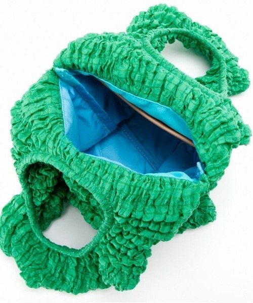 CONTROL FREAK（コントロールフリーク）の「【CONTROL FREAK】クランプルハンドバッグ 234-120510（ハンドバッグ・レディース・ブラック/グリーン/ホワイト・FREE）」の11枚目の写真