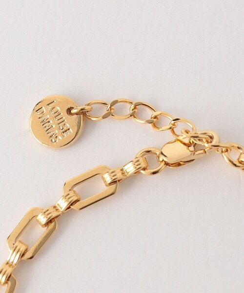 LOUISE DAMAS PARIS（ルイーズダマスパリ）の「＜LOUISE DAMAS PARIS＞チェーン ブレスレット（ブレスレット・レディース・ゴールド・FREE）」の2枚目の写真