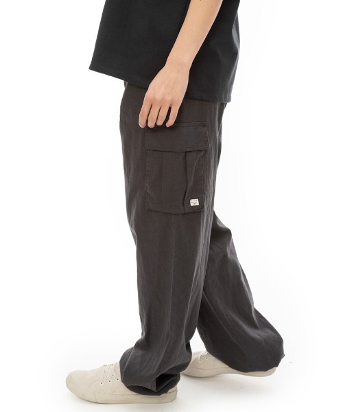 【セール】BILLABONG レディース LONG CARGO PANTS ロングパンツ 【2024年春夏モデル】/ビラボンドローコード付きリラックスウエストゴムカーゴパンツ（カーゴパンツ）｜BILLABONG（ビラボン）
