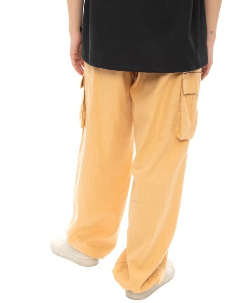 【セール】BILLABONG レディース LONG CARGO PANTS ロングパンツ 【2024年春夏モデル】/ビラボンドローコード付きリラックスウエストゴムカーゴパンツ（カーゴパンツ）｜BILLABONG（ビラボン）