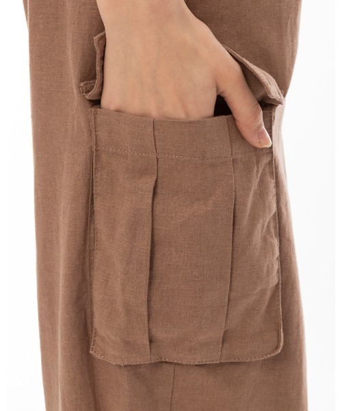 【セール】BILLABONG レディース LONG CARGO PANTS ロングパンツ 【2024年春夏モデル】/ビラボンドローコード付きリラックスウエストゴムカーゴパンツ（カーゴパンツ）｜BILLABONG（ビラボン）