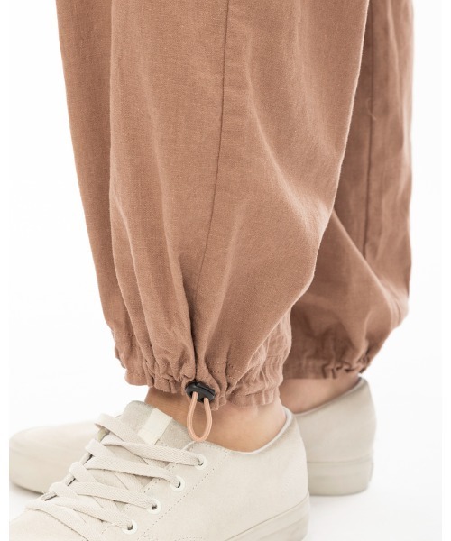 【セール】BILLABONG レディース LONG CARGO PANTS ロングパンツ 【2024年春夏モデル】/ビラボンドローコード付きリラックスウエストゴムカーゴパンツ（カーゴパンツ）｜BILLABONG（ビラボン）