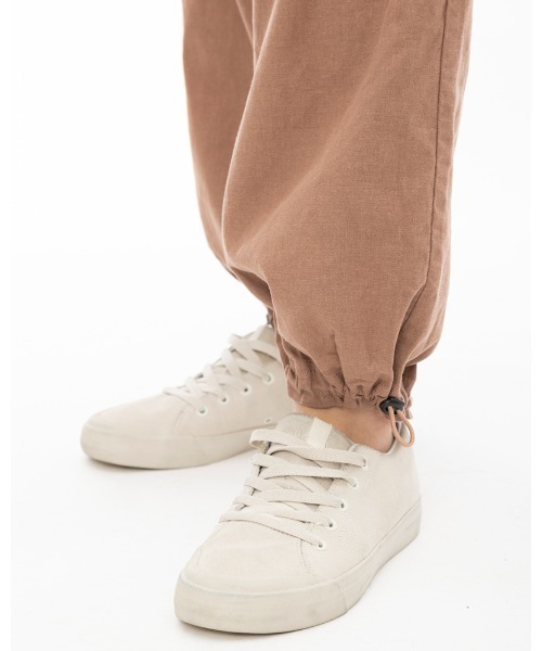 【セール】BILLABONG レディース LONG CARGO PANTS ロングパンツ 【2024年春夏モデル】/ビラボンドローコード付きリラックスウエストゴムカーゴパンツ（カーゴパンツ）｜BILLABONG（ビラボン）