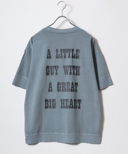 Disney(ディズニー)の「Disney/ディズニー ミッキー ヴィンテージライク フロント バックプリント スウェット半袖Tシャツ レディース メンズ(Tシャツ/カットソー・レディース・ピンク系その他/ブルー系その他/スミクロ・M/L/LL)」の5枚目の写真