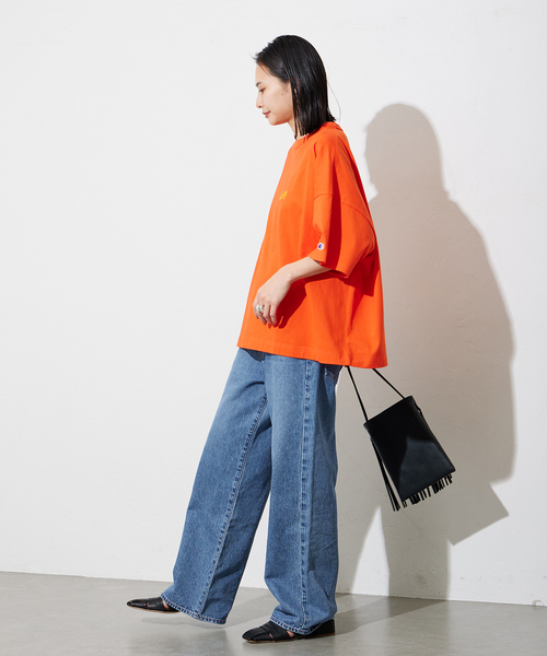 ホリデイ【CHAMPION×JOURNAL STANDARD】 Tシャツ　ピンク ジャーナルスタンダード JOURNAL STANDARD 《追加予約